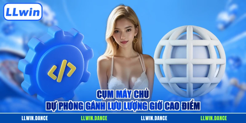 Cụm máy chủ dự phòng gánh lưu lượng giờ cao điểm